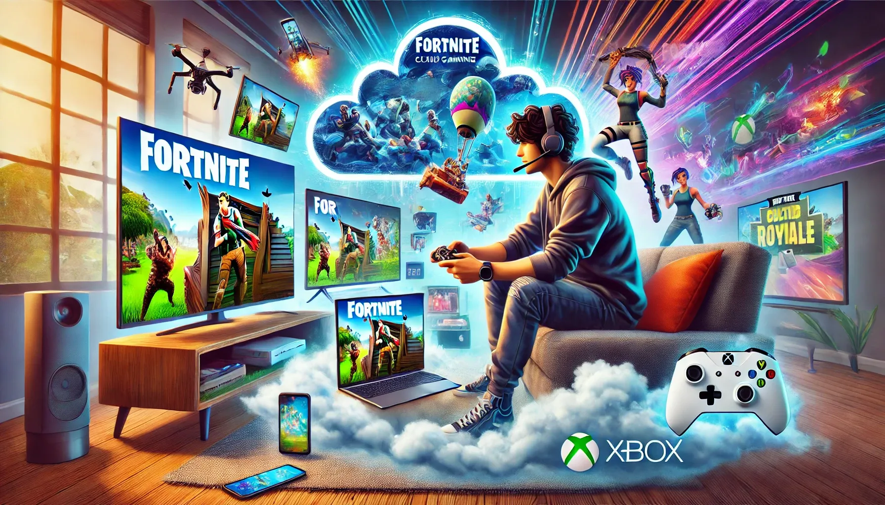 Xbox Cloud Gaming Fortnite